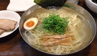 「冷やしラーメン(期間限定)＋チャー飯(小)800円＋250円」@熱血流 俺のラーメンの写真