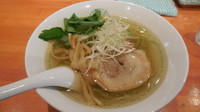 「しお　グリーン麺」@麺屋 六感堂 Rock'anDoの写真