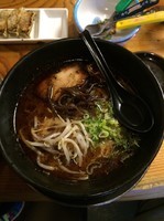 「黒とんこつ」@麺屋 封 谷町四丁目店の写真