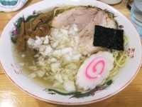「ラーメン（しお味）（550円）」@らーめん おゆうの写真