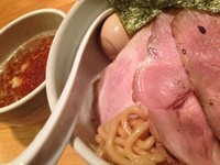 「特製辛いつけめん麺ボーラ 1,150円」@○心厨房の写真