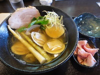 「【気まぐれ限定】活はまぐり中華そば」@麺匠えにしの写真