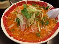 「カニ担々麺」@アイリスラーメン担々麺専門店の写真