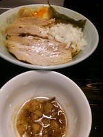 「中華そば大盛り（大盛り分和え玉でニボカレーver）」@狼煙 〜NOROSHI〜の写真