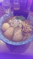 「特製極上煮干しそば」@煮干しつけ麺 宮元の写真