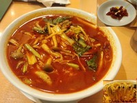 「四川激辛そば1000円」@福満園 本店の写真