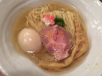 「鯛塩そば〜半熟味玉付き〜＋鯛めし」@鯛塩そば 灯花 本店の写真