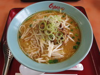 「味噌納豆ラーメン：740円」@くるまやラーメン 東武動物公園店の写真