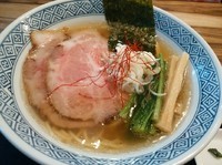 「鯛節塩そば(大盛・160g・柚子)780円」@中華そば 鍾馗の写真