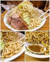 「大ラーメン（野菜/ニンニク/アブラ）　800円」@ラーメン二郎 赤羽店の写真