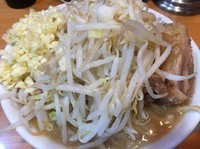 「小ラーメン＋ニンニク」@ラーメン二郎 八王子野猿街道店2の写真
