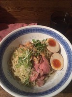 「油そば 味玉 800円」@燦燦斗の写真