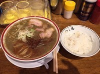 「バリ煮干し中華そば 800円」@中華そば つし馬の写真