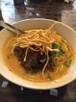 「ポークタイカレーラーメン」@シャムの写真