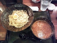 「裏竹虎つけ麺（辛口）」@麺匠 竹虎 新宿店の写真