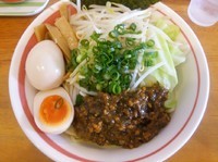 「まぜ麺＋大盛＋味玉」@とんこつラーメン 光★MENJIの写真