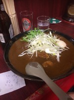 「カレーラーメン」@二代目めん家 味味の写真