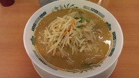 「味噌ラーメン、大盛」@日高屋 小田急マルシェ登戸店の写真