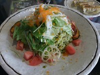 「【限定】ジェノバ冷麺　＋餃子：サービス券」@龍胆の写真