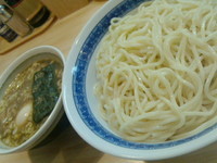 「つけ麺＋味たま、中盛り」@自家製中華そば としおかの写真