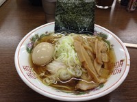 「煮干し味玉ラーメン」@らーめん 旭郎山の写真