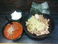 「辛味つけそば」@麺処 くるり 御茶ノ水店の写真