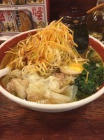 「雲呑麺(塩)＋ネギ」@広州市場 大塚店の写真