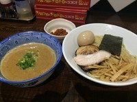 「辛肉ミンチハーフ 味噌つけ麺」@二代目 むじゃきの写真
