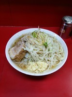 「ラーメン小(ヤサイニンニクアブラ)」@ラーメン二郎 西台駅前店の写真