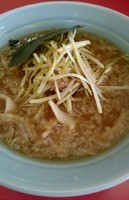 「ネギラーメン（普）」@ラーメンショップ 能代店の写真