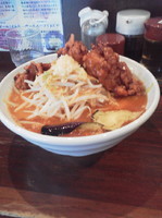 「あんかけDX」@旨辛ラーメン 表裏の写真