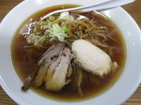 「らー麺　醤油　　　720円」@くじら食堂の写真