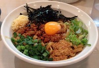 「台湾混ぜそばにんにくあり大盛(追い飯付)850円」@鳴声 立川店の写真