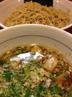 「醤油つけ麺 大盛」@麺処 びぎ屋の写真