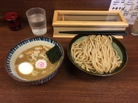 「味玉煮番絞つけ麺」@つけめん 三三㐂の写真