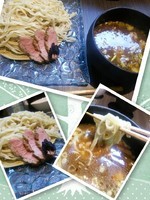 「【期間限定】鴨つけ麺1000円＋ぽん酒」@柳麺 呉田-goden-の写真