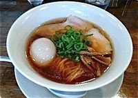 「味玉醤油らあめん」@創作麺工房 鳴龍の写真