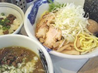 「【1日10食限定】カレーつけめん￥850・飯割り￥100」@麺屋 扇 SENの写真