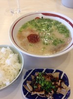 「ラーメン   ホルモンセット」@一味ラーメン 久留米合川店の写真