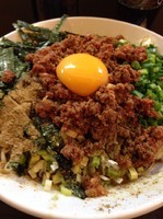 「「限定」我流豚星 台湾混蕎麦」@豚星。の写真