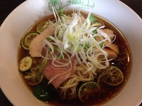 「冷しすだちらーめん ￥800」@中華蕎麦 瑞山（ZUIZAN）の写真