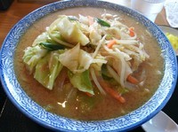 「味噌ラーメン　（大盛り）」@庄内 三本乃屋食堂の写真