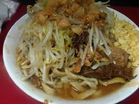 「小ラーメン 麺マシ 全マシ」@蓮爾 登戸店の写真