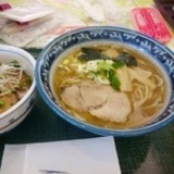 濃厚らーめん+炙りチャーシュー丼960円