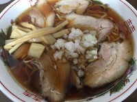 「チャーシューメン600円」@中華そば たてしなの写真