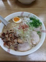 「醤油ちゃーしゅー麺大盛り」@らーめん 弥七の写真