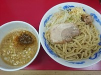 「つけ麺￥780＋魚粉￥50＝￥830」@モッコリ豚の写真