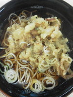 「ゲソ天そば\380」@かみむらの写真