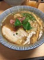 「ラム煮干ラーメン」@自家製麺 MENSHO TOKYOの写真