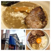 「☆らーめん おしお&油そば風替玉☆」@いのうえの写真